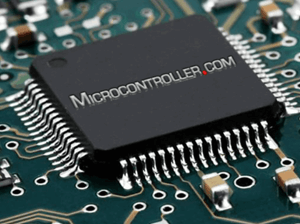 Microcontroller on a Circuit Board